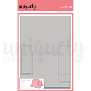 UCD2204 : Centre Stepper Card Die (Home for Christmas)