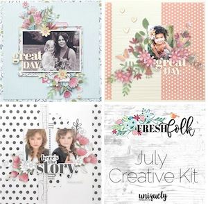 Creative Kit Club - July Collection (Fresh Folk)