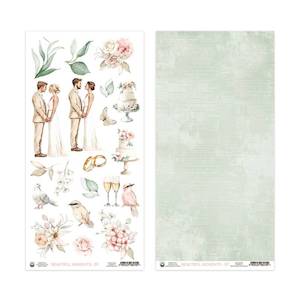 P13 Scrapbook Papers: 6"x12" Fussy Cut Paper : Beautiful Moments (P13)