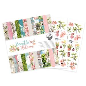 P13 Scrapbook Papers: 12"x12" Paper Pack : Breathe & Bloom (P13)