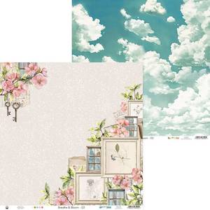 P13 Scrapbook Papers: Windows : Breathe & Bloom (P13)