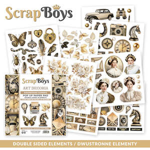 ARDE-PU : Art Decoria - 6 x 6 Fussy Cut Paper Pad