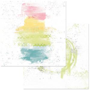 SS-36196: Spectrum Sherbet - PF Rainbow 12x12 Scrapbook Paper (49 and Market)