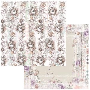 49 And Market: 49 & Market Echoes of Time - Vintage Vines 12x12 Scrapbook Paper