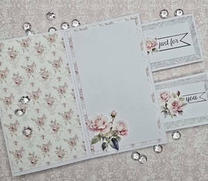Cardmaking Kits No Instructions: C2602 : Double Slider Message Card (CK)