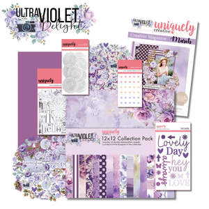 Uniquely Creative Creative Kit Club: Creative Kit Club - Ultraviolet Delight (with or without Dies)