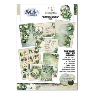 3quarter Designs: Pine Festivities Gimmie More Collection