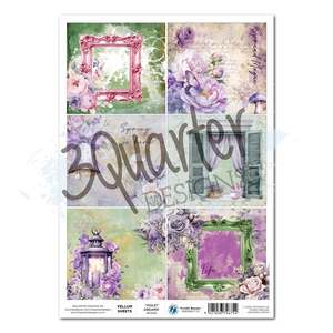 3quarter Designs: Violet Dreams Vellum Paper