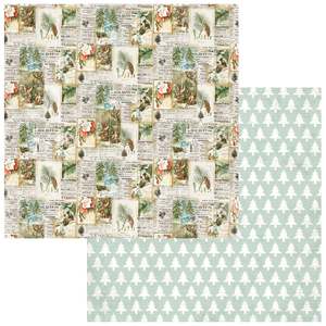 49 And Market: Festive Season 12x12 paper : Evergreen Season - (49&Market)