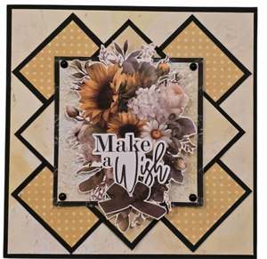 Cardmaking Kits No Instructions: C2626 : Diamond Pop Up Card (CK)