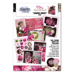 3quarter Designs: Mrs Aeronaut Gimmie More Collection