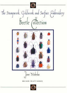 Products: Stumpwork Goldwork Surface Emb Beetle - CraftBooks.co.nz