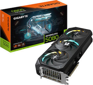 Gigabyte NVIDIA RTX 5080 16GB GDDR6X PCIE Graphics Card