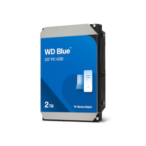 Storage: WD Blue 2TB SATA 3.5" 7200RPM 256MB HDD