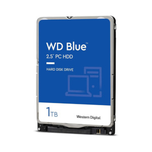 Internal Hdds: WD Blue SATA 2.5" 5400RPM 128MB 7mm 1TB HDD