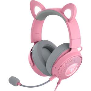 Gaming Headsets: Razer Kraken Kitty V2 Pro - Wired RGB Headset with Interchangeable Ears
