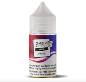 Nicotine Salts: Simply Tobacco Salts - Tobacco (USA Blend)
