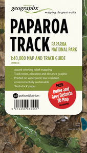 Geographx Maps: Paparoa Track Map