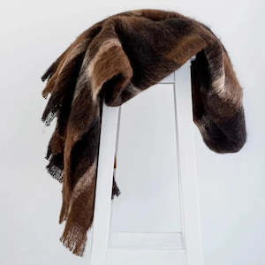 New Zealand Made Throws Blankets: Alpaca Throw | Buffalo