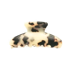Acetate Medium Hair Claw | Light Turtle