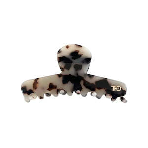 Acetate Line Hair Claw | Light Turtle