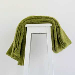 Mohair throw | Fern