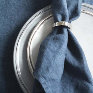 Himla Linens: Linen Napkins | Set of 4 | Silence