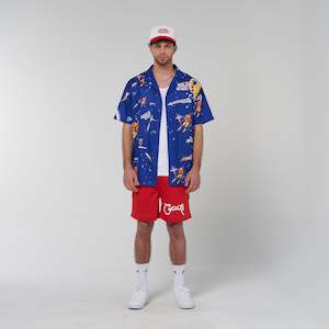 Short Sleeve Shirts: Crate X Space Man Candy SS Shirt