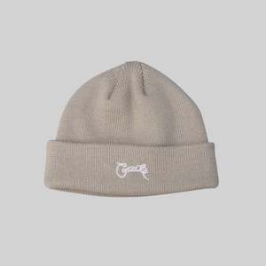 WOOLBLEND KNITTED BEANIE