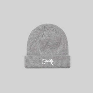 Unisex Scripted Beanie 50% wool