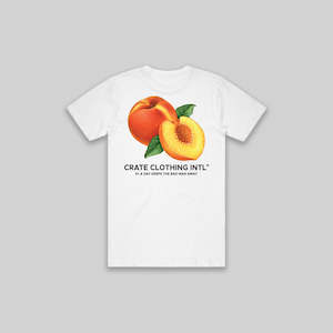 Fruity Times: MEN’S PEACH T-SHIRT