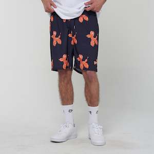 Festie Wear: Crate Balloon Dog Swim Shorts