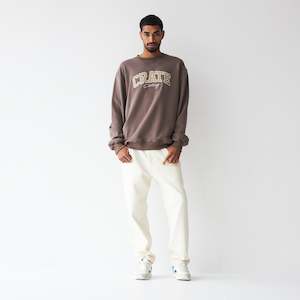Athletic Streetwear: CRATE AW24 VARSITY CREW