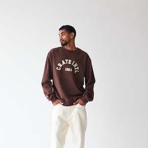 Athletic Streetwear: MEN'S VARSITY ARC SUPERFLEECE CREW