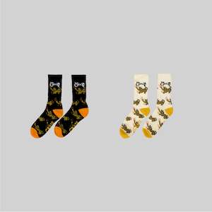 Socks: SS22 X2 Pack Tiger Socks