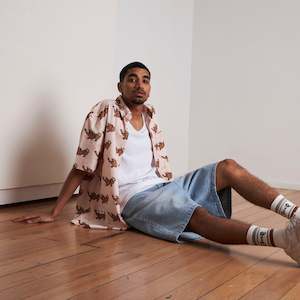 2022 Black Friday New 10 Off: Men's Tiger All Over SS Shirt