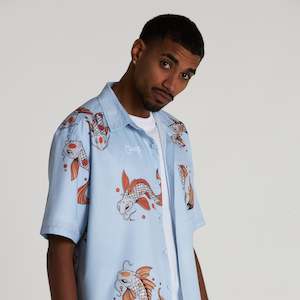 Festival Wear: Men's Koi Fish SS Shirt