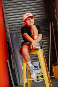 CRATE KIDS B BALL MESH SHORTS