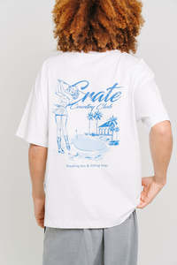 Box Fit: CRATE COUNTRY CLUB BOX FIT T-SHIRT