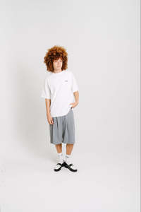 CRATE STAMP SCRIPT BOX FIT T-SHIRT