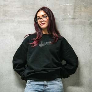 Wahine Jersey: Pīwakawaka Black Women's Crew