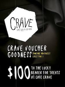 Products: Crave $100 Gift Card