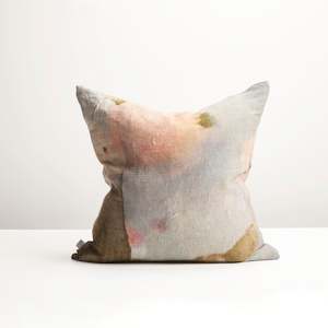 Cushions + Throws: Gentle Dawn Linen Cushion