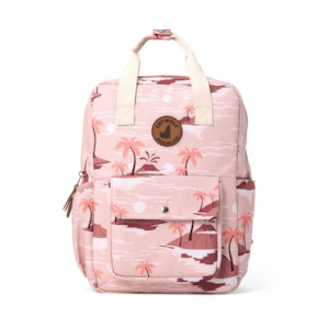 Mini Backpack - Sunset Lost Island