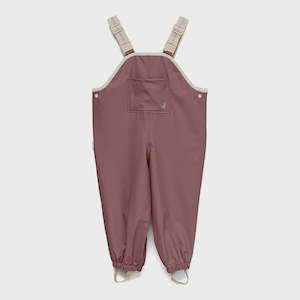Cry Wolf: Rain Overalls Mauve