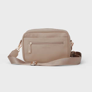 Happer Cross Body Bag - Natural Pebble
