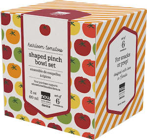 Kitchen Table: Tomatoes Set of 6 - Pinch Bowls