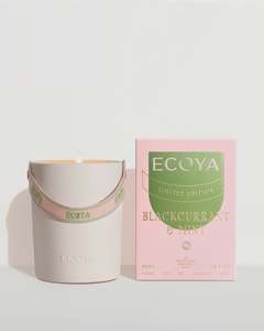 High Summer 2026 - Blackcurrant & Mint Ceramic Candle 400g
