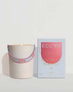 High Summer 2026 - Coconut & Tuberose Ceramic Candle 400g