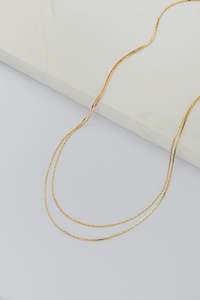 Jewellery: Paris Necklace - Gold